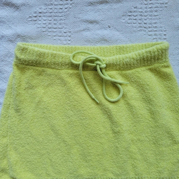 Theory, Towel Textured Bright Beach Mini Skirt - Picture 2 of 8